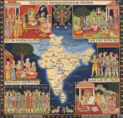 Gupta Administration System: Structure of Governance